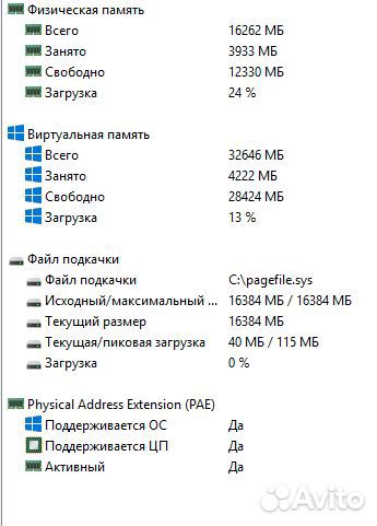 Память Crucial Ballistix 16Gb DDR4 3200 Mhz