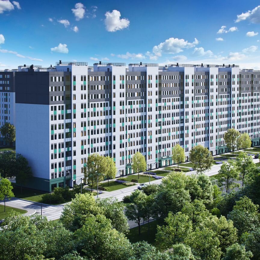 1-к. квартира, 36 м², 7/12 эт.