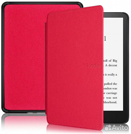 Amazon Kindle PaperWhite 5 2021 Обложка красная