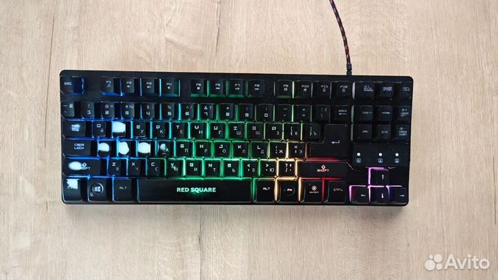Клавиатура Red Square Tesla TKL RGB