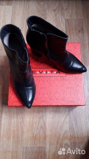 Ботильоны женские демисезонные 39 размер, натураль