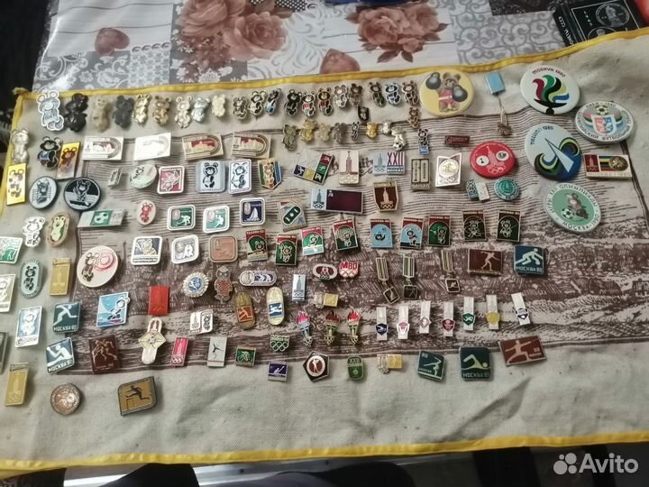 Значки СССР спортивные