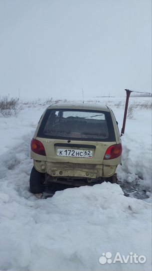 Daewoo matiz на запчасти