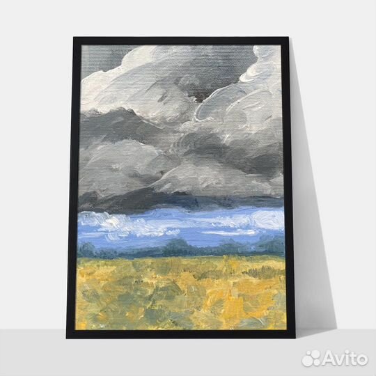 Небольшая картина на холсте