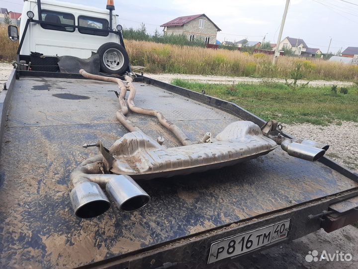 Выхлопная система в сборе для Porsche Cayenne S