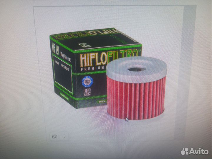 Фильтр масляный suzuki