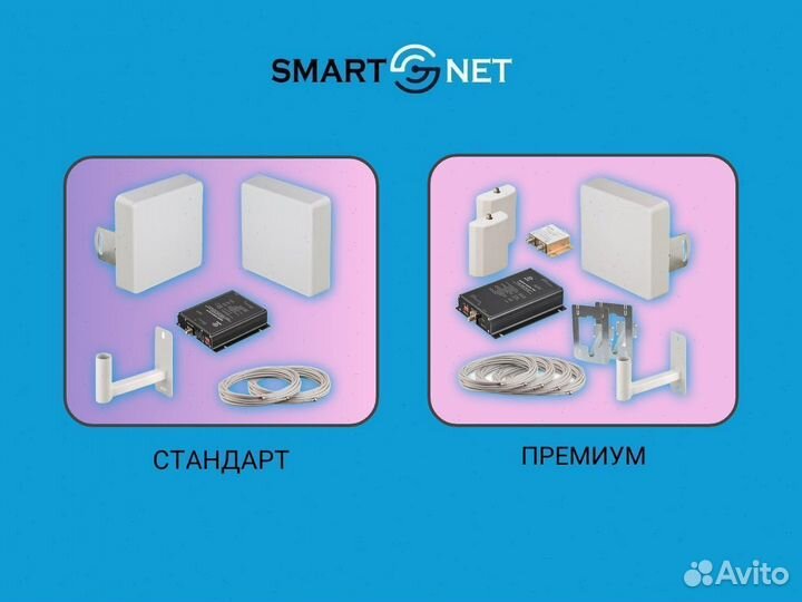 Усиление сотовой связи в загородный дом / коттедж