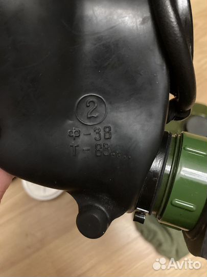 Противогаз пмк 1 черный в полном комплекте