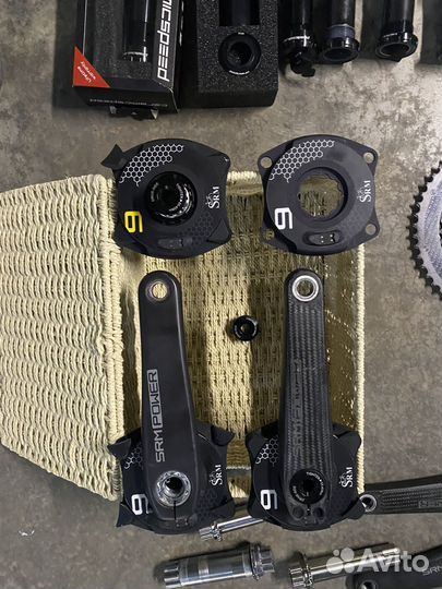 Велосипедные компоненты топ уровня carbon-ti,srm