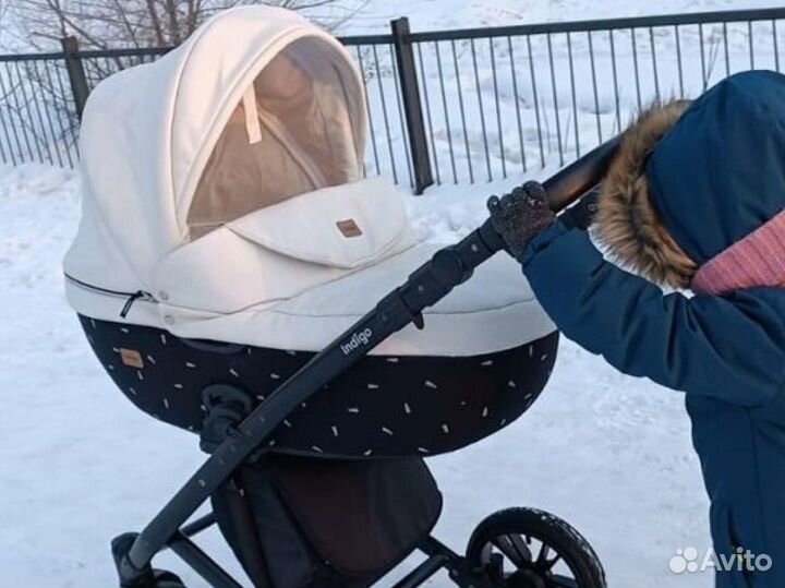 Коляска 3 в 1 indigo
