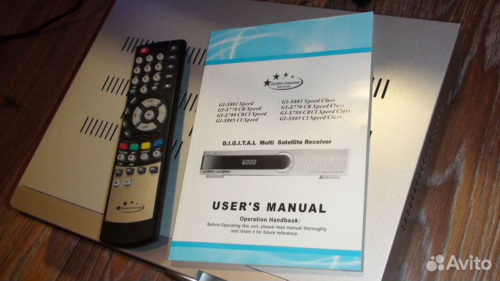 Цифровой спутниковый ресивер GI-780 crci Xpeed