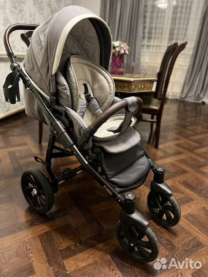 Коляска Tutis nanni 2 в 1 эко кожа