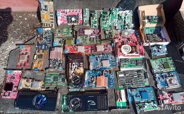 Старые комплектующие пк