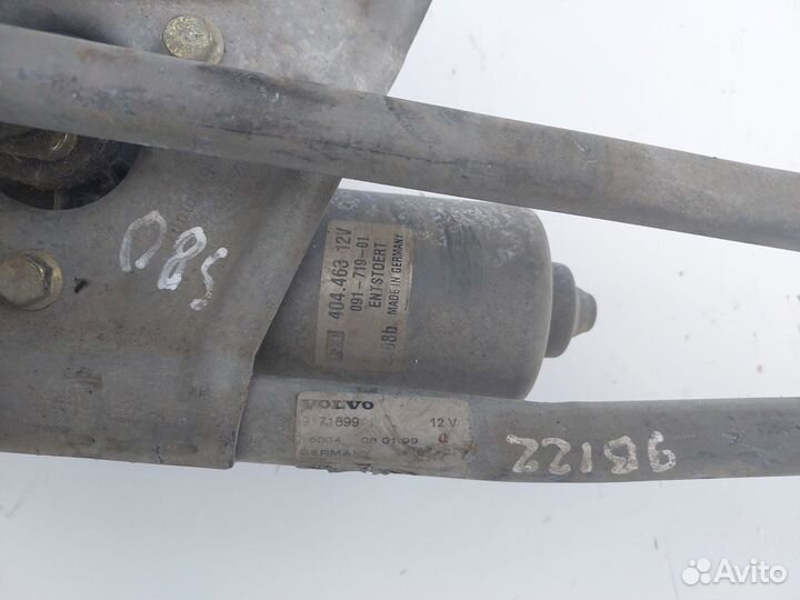 Трапеция дворников Volvo S80 S60 XC70 Левый руль