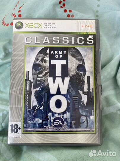 Игра army of two в хорошем состоянии