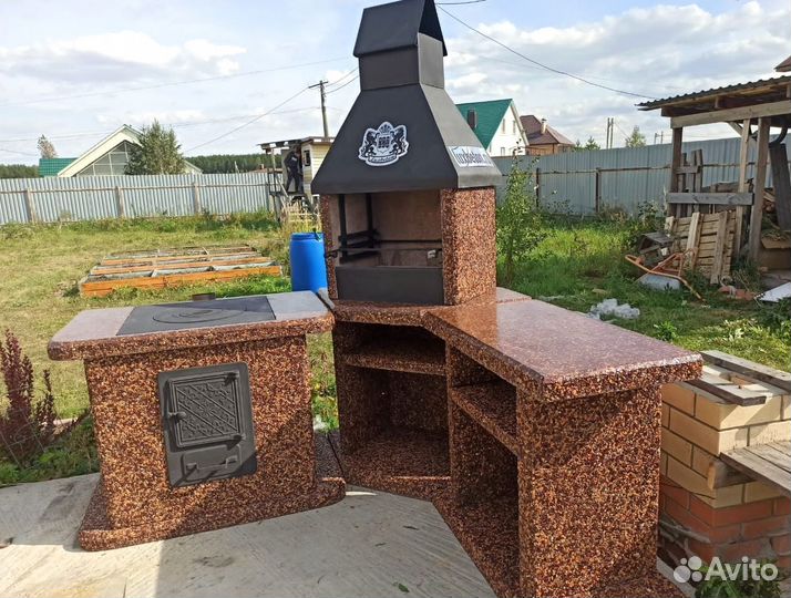 Печи барбекю,печь под казан,мангал