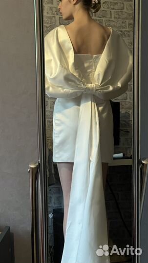 Свадебное платье или платье на выпускной короткое