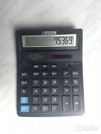 Калькулятор настольный Citizen Brilliant