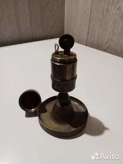 Зажигалка настольная старинная