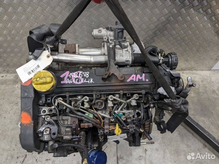 Двигатель K9K724 Renault Megane 2 рест