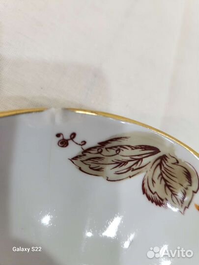 Чайный сервиз лфз золотой виноград