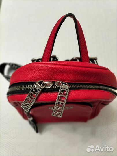 Рюкзак красный guess оригинал