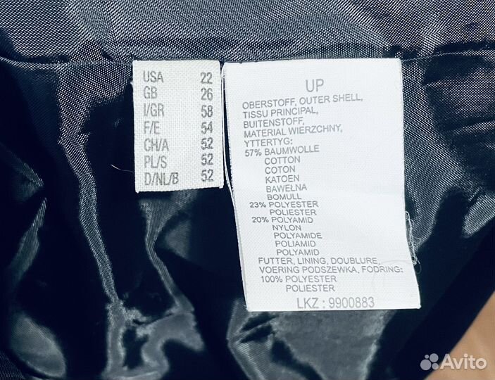 Пиджак в стиле мужского френча, 60-62р, UllaPopken