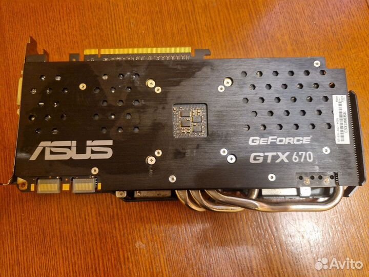 Видеокарта Asus GeForce GTX 670 4Gb