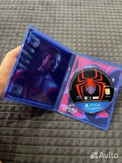 Человек паук майлз моралес ps4