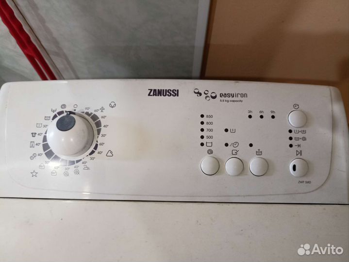 Стиральная машинка с вертикальной загрузкой