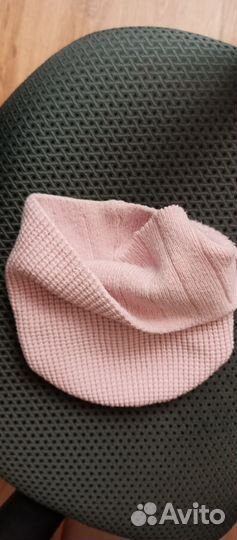 Шапка бини женская весна цв. роз пудра в отл.сост