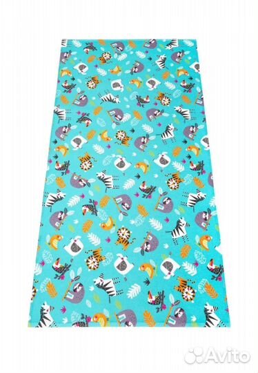 Пляжное вафельное полотенце