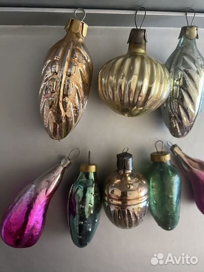 Елочные игрушки СССР