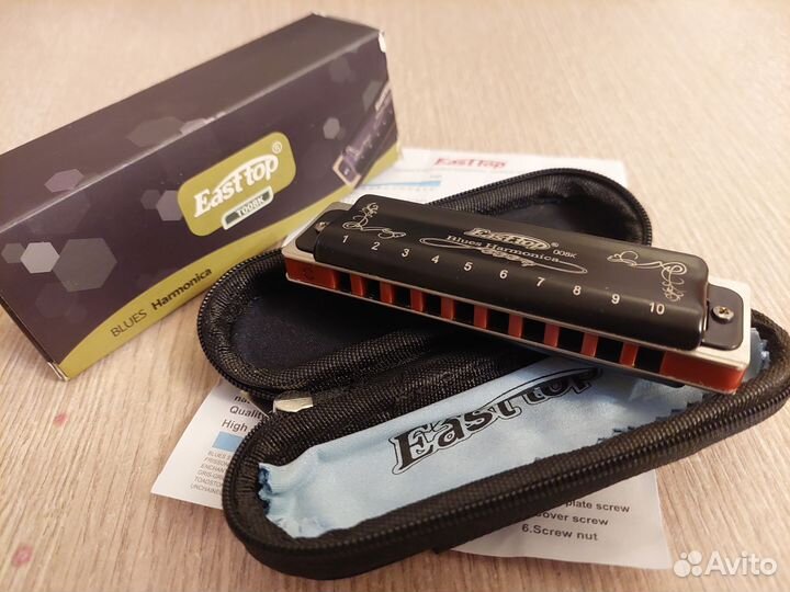 Губная гармошка Easttop t008k C
