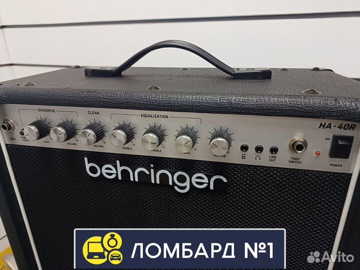 Л.М. Гитарный комбоусилитель Behringer HA-40R