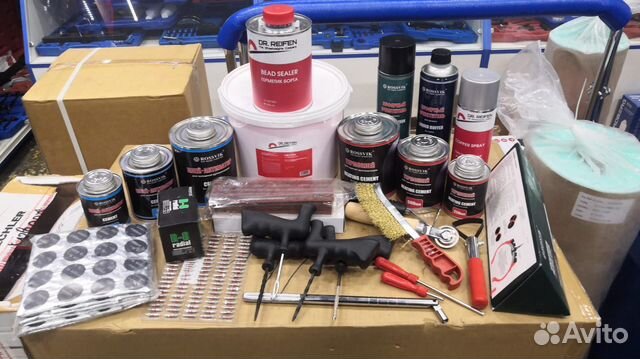Инструмент, химия и расходники для шиномонтажа