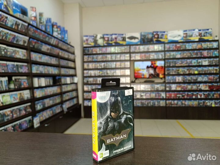 Batman sega (новый картридж)