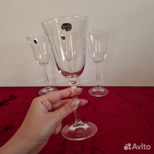 Фужеры бокалы Богемия