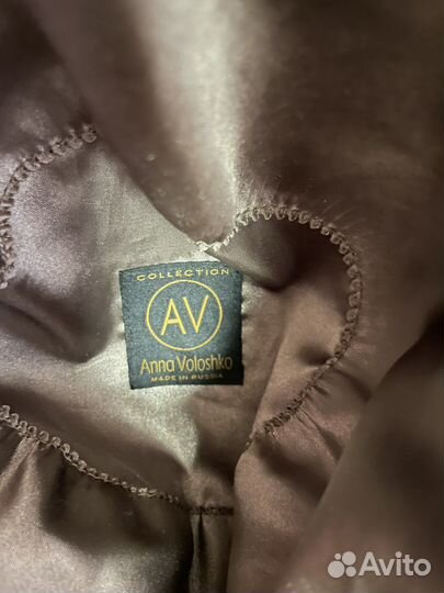 Шапка норковая от Анны Волошко. Эксклюзив