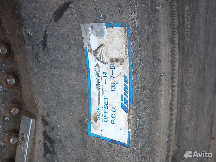 Литой диск r15 бу