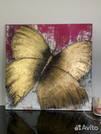 Бабочка картина интерьерная