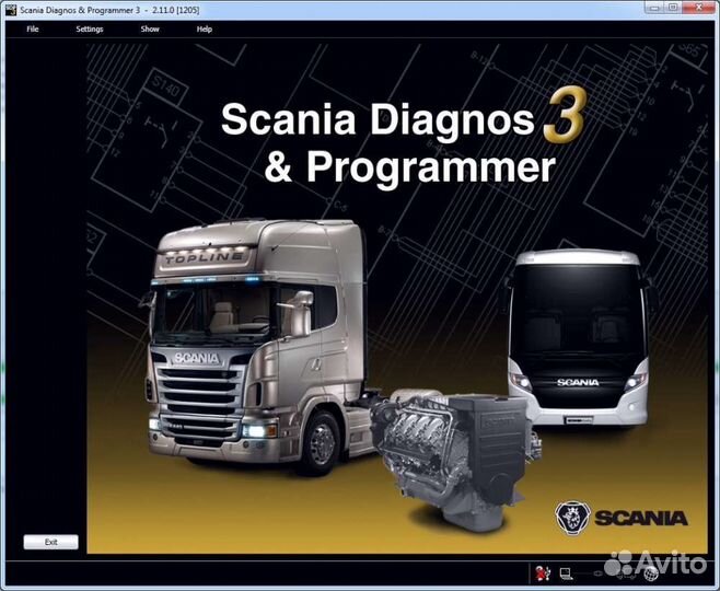 Удаленная установка Scania SDP3 2022