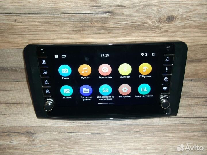 Магнитола Mercedes-Benz ML/GL Android с крутилками