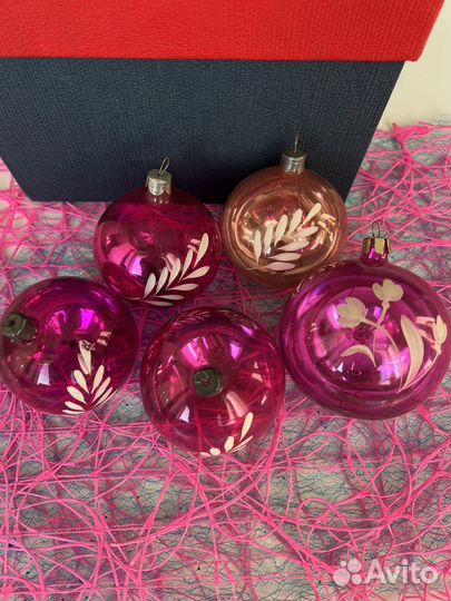 Елочные игрушки СССР