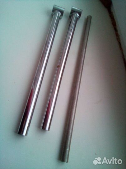 Трубы Металлические Хромированные 3 фото