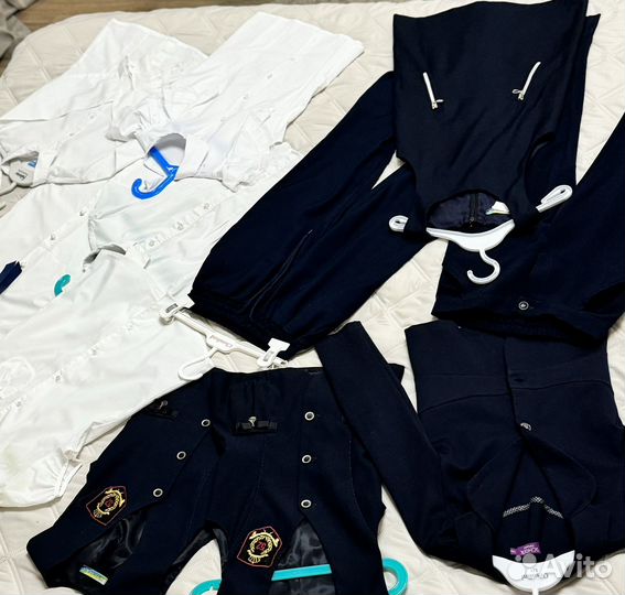 Школьная форма для девочки 128-140 синяя