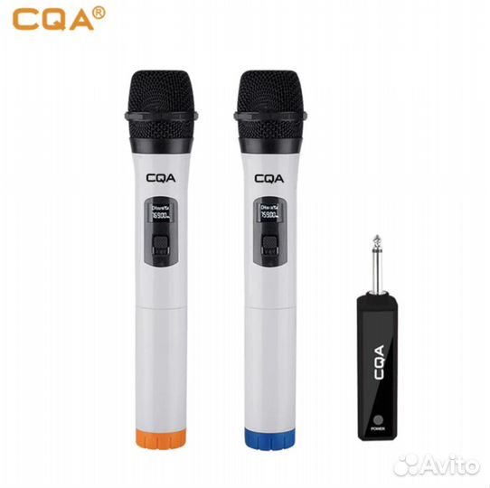 2 Беспроводных микрофона + приемник UHF