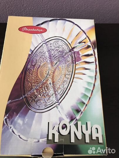 Набор менажниц стеклянных 2 шт