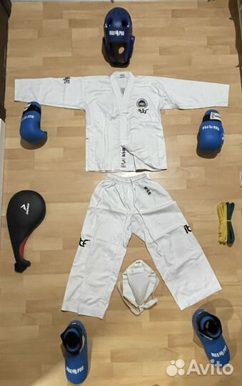 Экипировка для тхэквондо на рост 140