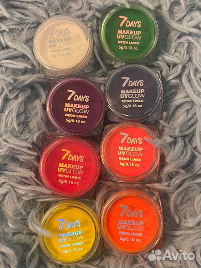 Подводка для глаз, аквалайнеры 7days